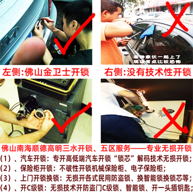 南海盐步开锁_盐步开保险柜锁